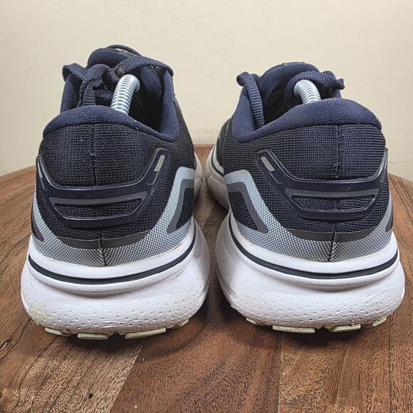 Brooks Ghost 15 Womens Navy Blue Size 9 Athletic Running Shoes 1203801B450 - Picture 3 of 12